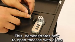 HECASA Center Console Safe Storage Box Compatible with 2015-2020 Ford F150 Raptors F250 F350 Console Vault Super Duty Powder Coated Steel