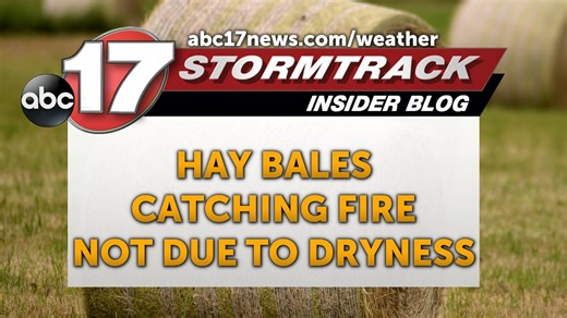 Insider Blog: Hay bales catching fire not due to dry conditions