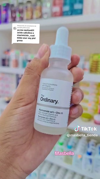 Beneficios del ácido salicílico y niacinamida para el cuidado de la piel