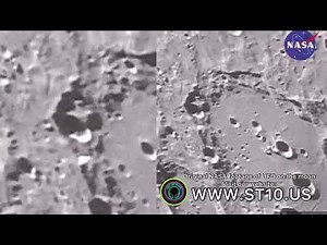 Proof Of Alien ufo Ship Flying On The Moon