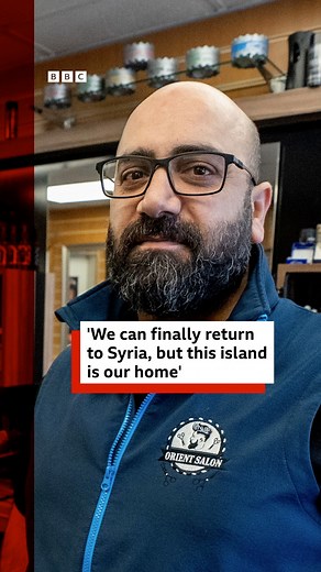 'We can finally return to Syria, but the Isle of Bute is our home' Read more ➡️ bbc.in/4kjD0cB | BBC Scotland News