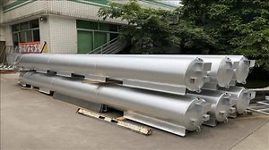 15ft-39ft ALUMINUM Pontoon House  Flat Deck Boat Logs Floats Kits Moving