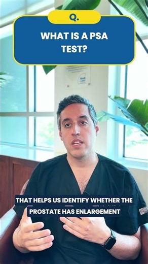 What is a PSA test?