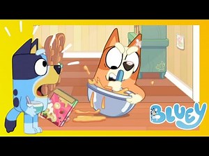 Playing REAL Restaurant with Bluey & Bingo Pretend Play Toys