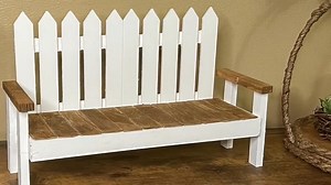 In case you missed it! Decorative tabletop bench! | We Craft Around