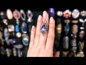Relaxing ASMR: Whisper Tour of My Ornate Rings