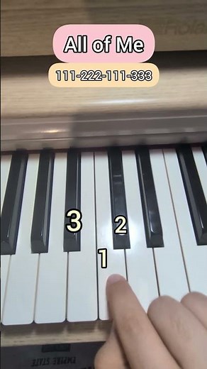 All of Me Piano tutorial #piano