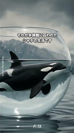 水族館に囚われたシャチの生活とは？