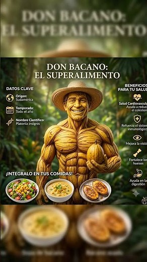 Don Bacano: El Superalimento