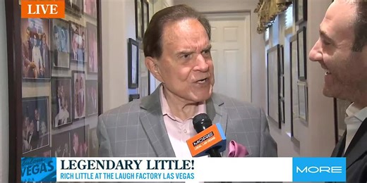 Legendary comedian Rich Little at The Laugh Factory