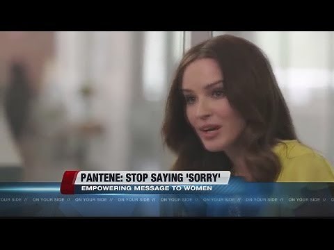 Pantene ad tells women to stop apologizing