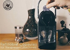 WayCap Refillable Nespresso Capsule Raises Over €180,000 On Kickstarter (video)