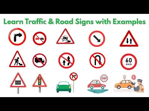Road Signs in English | Complete Guide to Traffic Signs & Their Meanings