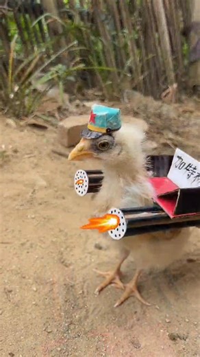 A story of a machine gun 😜~ mini wood toy- woodworking art skill/wood hand #shorts #funnycomedy