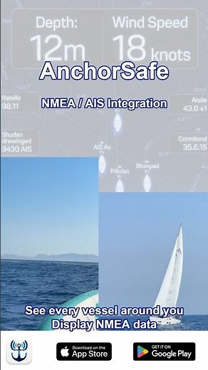 AnchorSafe Clip10 NMEA AIS integration