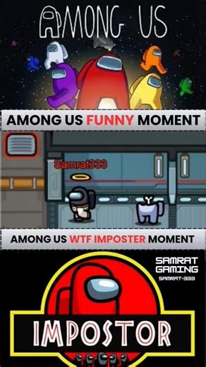 Funniest Failed Imposter Moment in Among Us 🚀 #amongus #samratgaming
