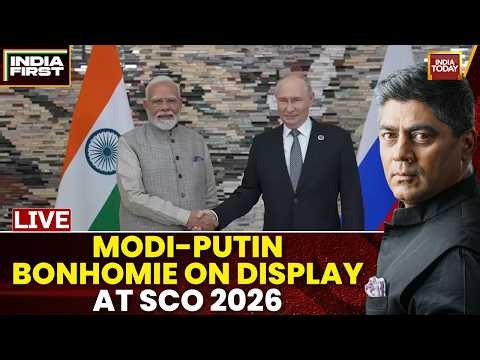 Modi-Putin Meeting LIVE: Biggest Bilateral Meeting At SCO 2026 |PM Modi's 'End War' Message To Putin