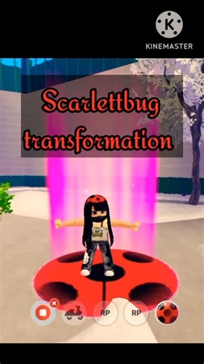 scarlettbug custom transformation #roblox #miraculousladybug #miraculous #season6 #fyp