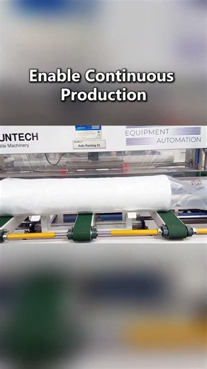 Seamless integration of AI fabric inspection and packaging—experience fully automated efficiency.