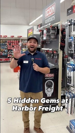 Don’t sleep on these...here are a few #HarborFreight hidden gems worth checking out! #HiddenGems
