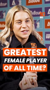 Asking Alessia Russo to name the greatest women's player of all time... Of course Kelly Smith got a special mention! 😉 | Sports Illustrated FC