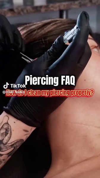 How to Clean Your Piercing Properly for Best Healing