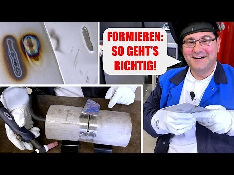 How to properly form?! How to avoid tarnishing on stainless steel | SchweisserCampus live