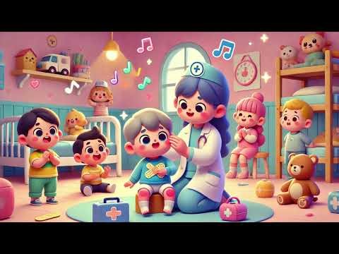 🤒 Boo Boo Sick Song! 🩹 | Feel Better Soon 🎶💖|Nursery Rhymes & Kids Songs