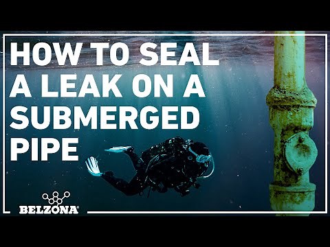 Underwater Sealing of a Pipe Live Leak with Belzona 1212