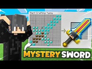 I Made a Giant MYSTERY SWORD in Minecraft!