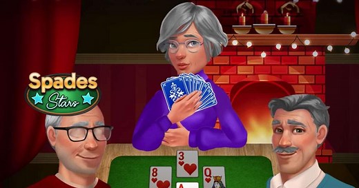 Download & Play Spades Stars - Card Game on PC & Mac (Emulator)