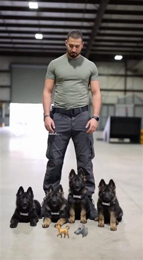 Special forces k9 German shepherd puppies training #k9 #germanshepherd #puppy #dog #fyp #viral