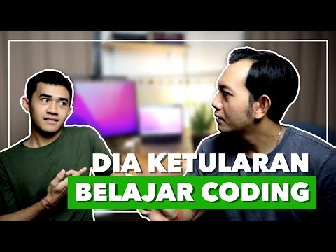 ADIK SAYA KETULARAN BELAJAR CODING