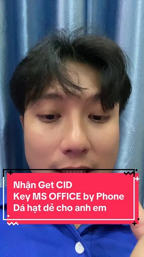 Hướng dẫn Active Key Office by Phone thành công