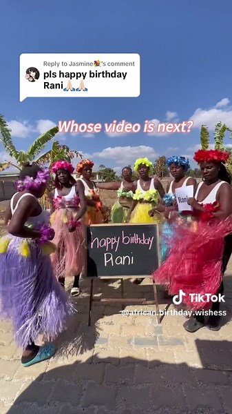 African Birthday Blessings and Dance Celebration