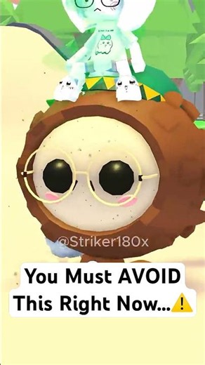 STOP! AVOID Doing This Now in Adopt Me...⚠️#roblox #adoptme