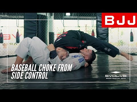 BJJ | How To Execute A Baseball Choke From Side Control