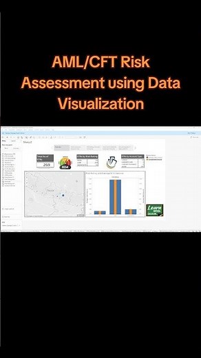 🎥 How to Perform AML/CFT Risk Assessment Using Tableau! #RiskAssessment #shorts #viralvideo