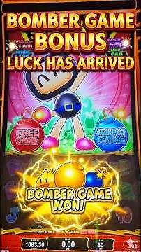 BIG Bomberman Slot Game Bonus With Luck Has Arrived! 🎰💣#slots #casino #gambling #bomberman #shorts