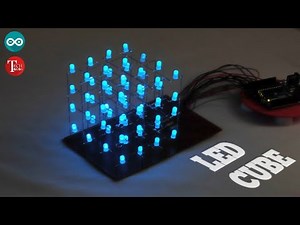 How to make LED Cube 4×4×4 | Arduino | DIY Projects