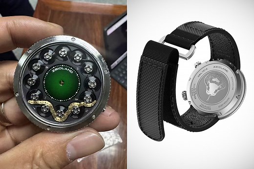 Zbioland SNAKE Watch Has a Slithering Surprise, Costs $3K