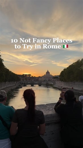 10 Not-Fancy Places to Try When in Rome