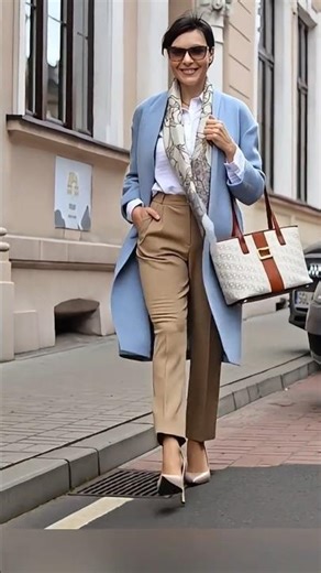 💙 5060 여성들이 요즘 가장 많이 저장하는 봄 코디 모음 #중년패션코디 #간절기코디 #ootd