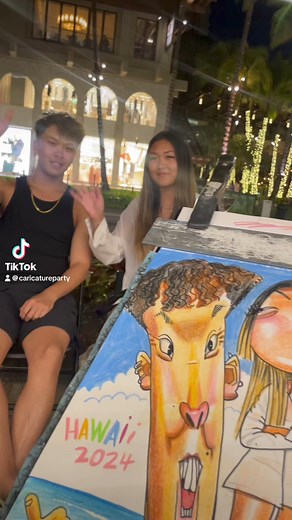 🤙🤙🤙🎉🎉🎉 #caricature #funny #facebookpost #streetart | Caricature Party