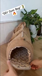 "You Can Sew THIS Gym Bag! 💪✂️" #diybag #diy #beginnersewing #handmadebag