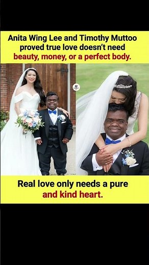 Anita Wing Lee & Timothy Muttoo Proved True Love Needs Only Heart ❤️ #RealLove