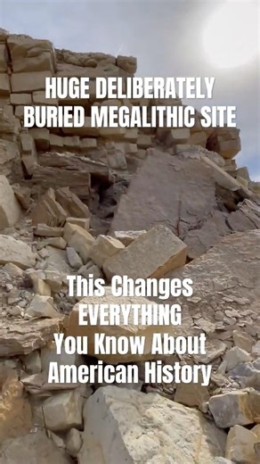 This Changes EVERYTHING You Know About American History : HUGE DELIBERATELY BURIED MEGALITHIC SITE