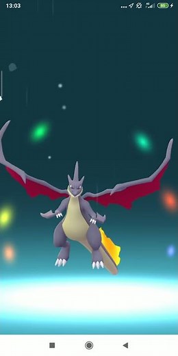 Mega Charizard Y evolution (Shiny one) | Pokemon GO