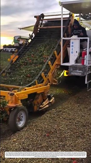 Tomato Harvesting: How Machines Make Crop Rows More Efficient