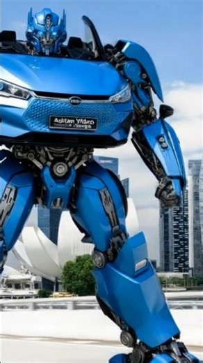 How I Made a BYD e6 Car Transform into a Robot Using Only CapCut AI (2 Images + Google Nano Banana)